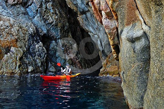 Kajaktour in Sardinien